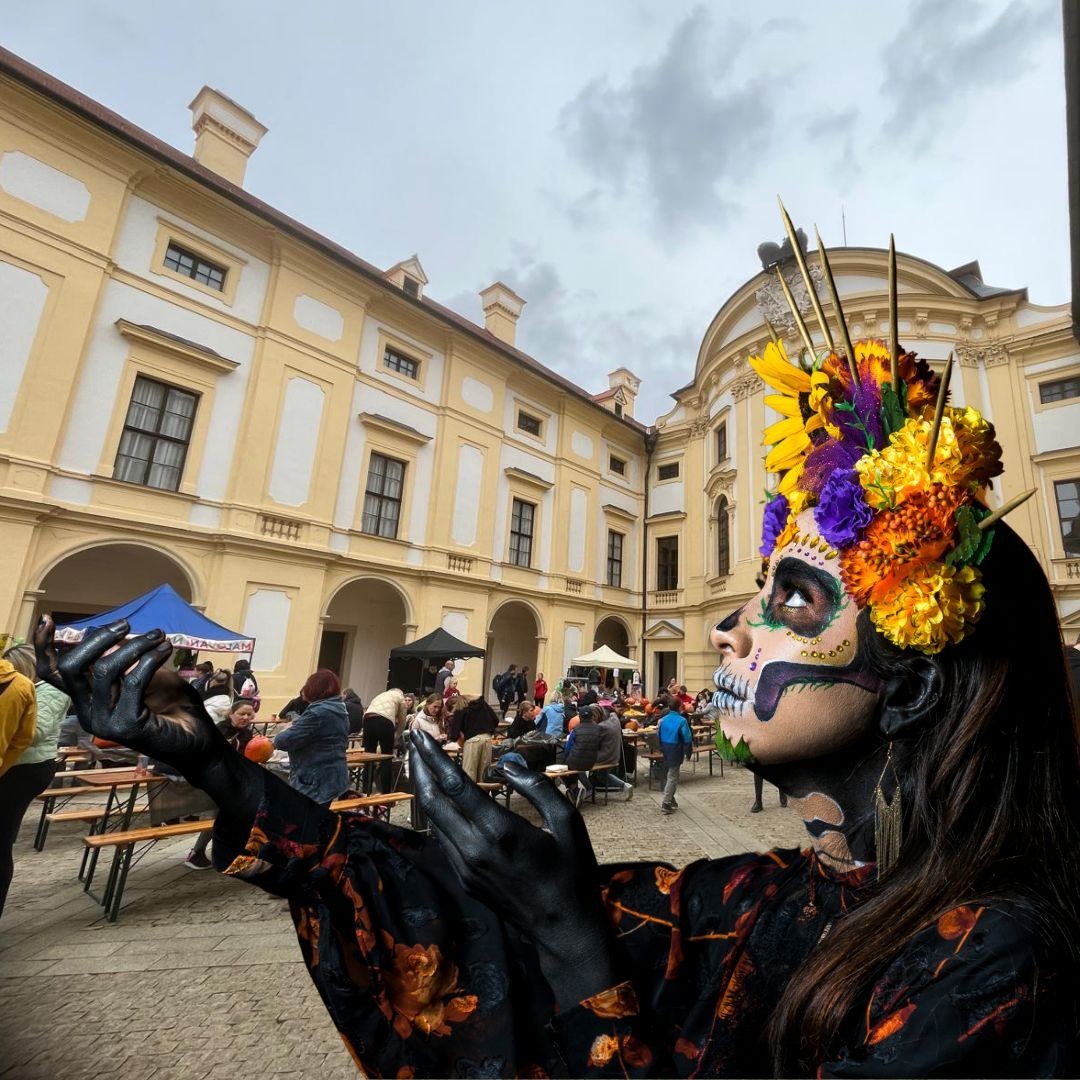 Zámecké dýňobraní  ve stylu Dia de los Muertos