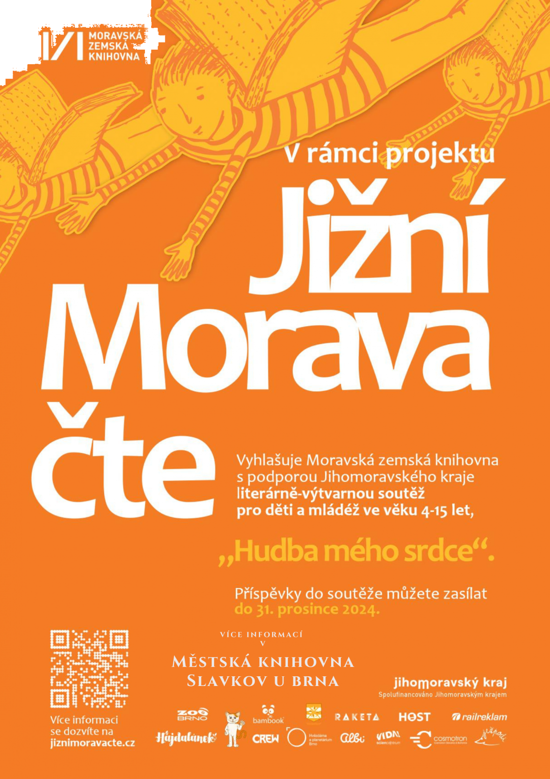 Jižní Morava čte - soutěž