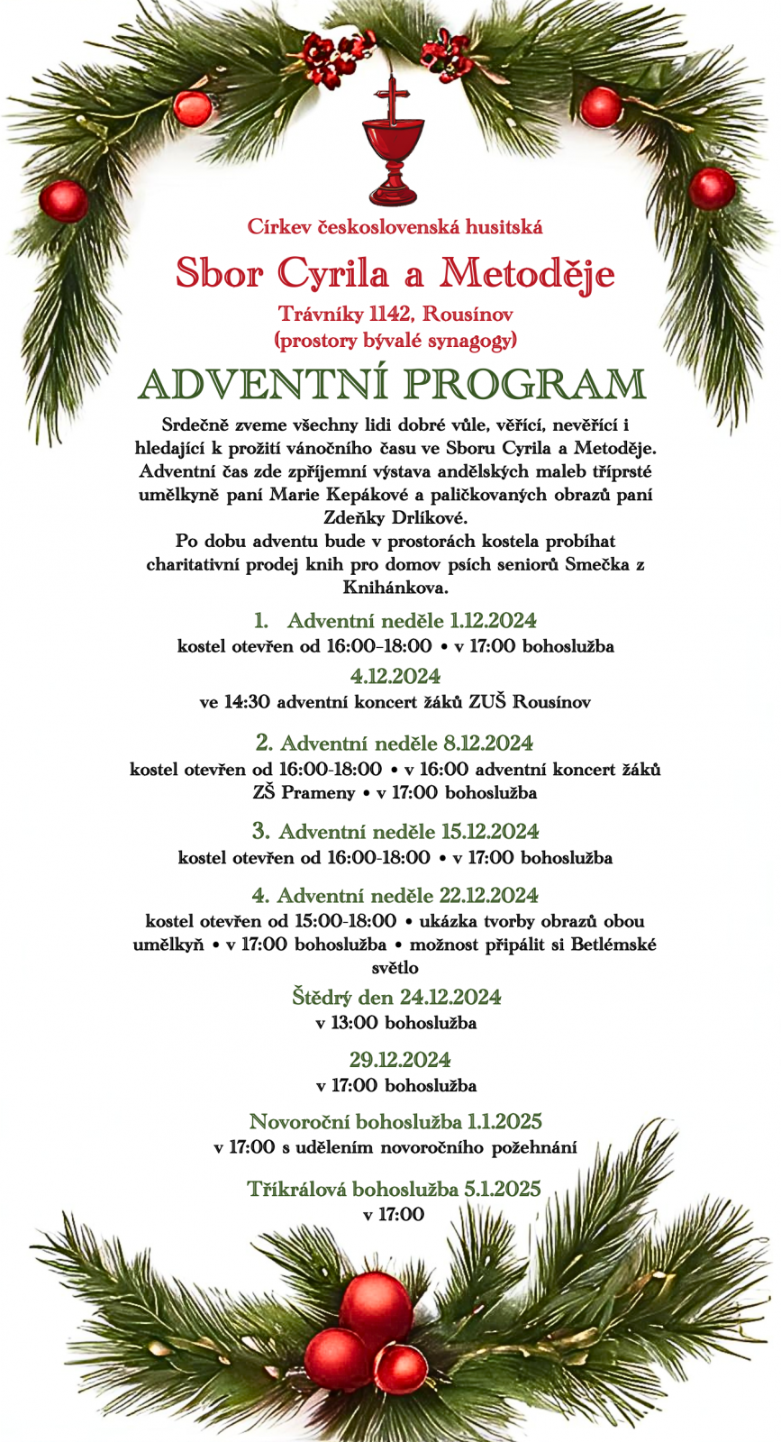 Adventní program Rousínov