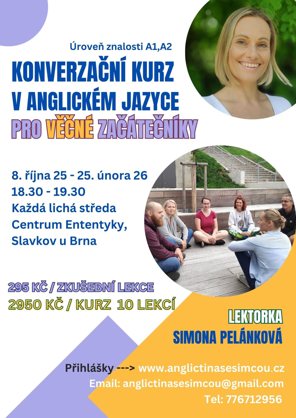 Kurz angličtiny pro věčné začátečníky ve Slavkově
