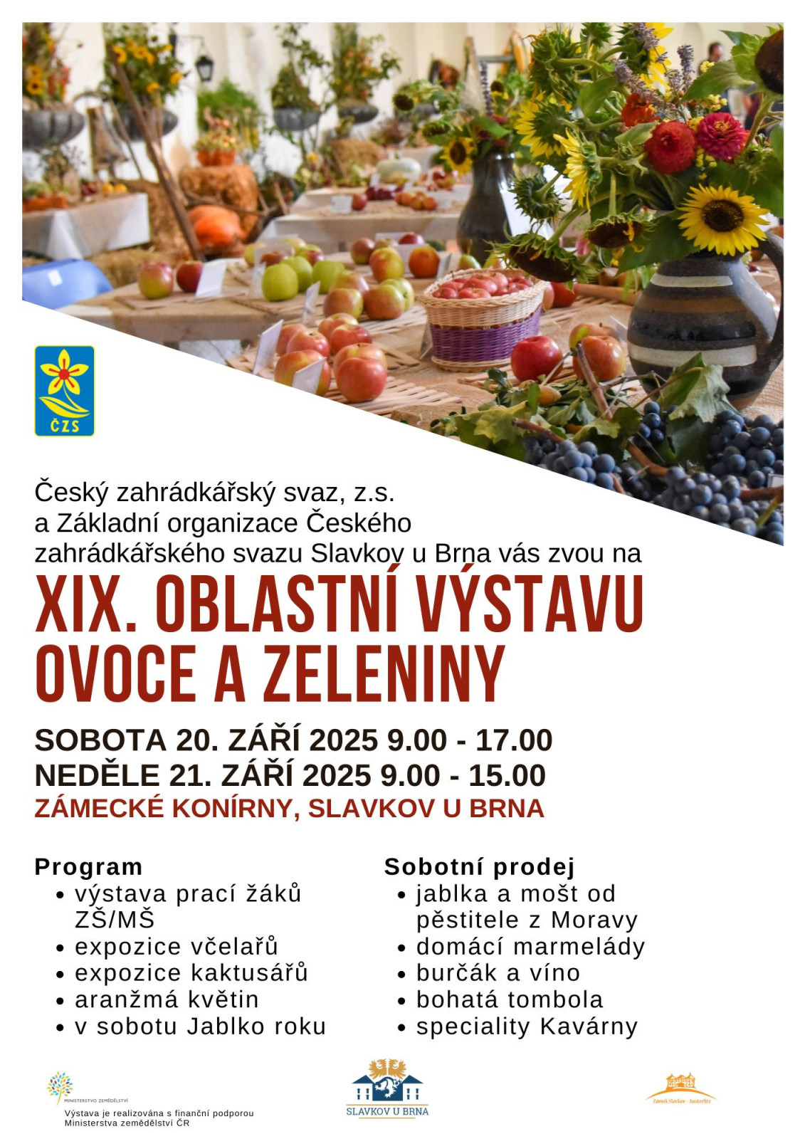 VÝSTAVA OVOCE A ZELENINY 2025