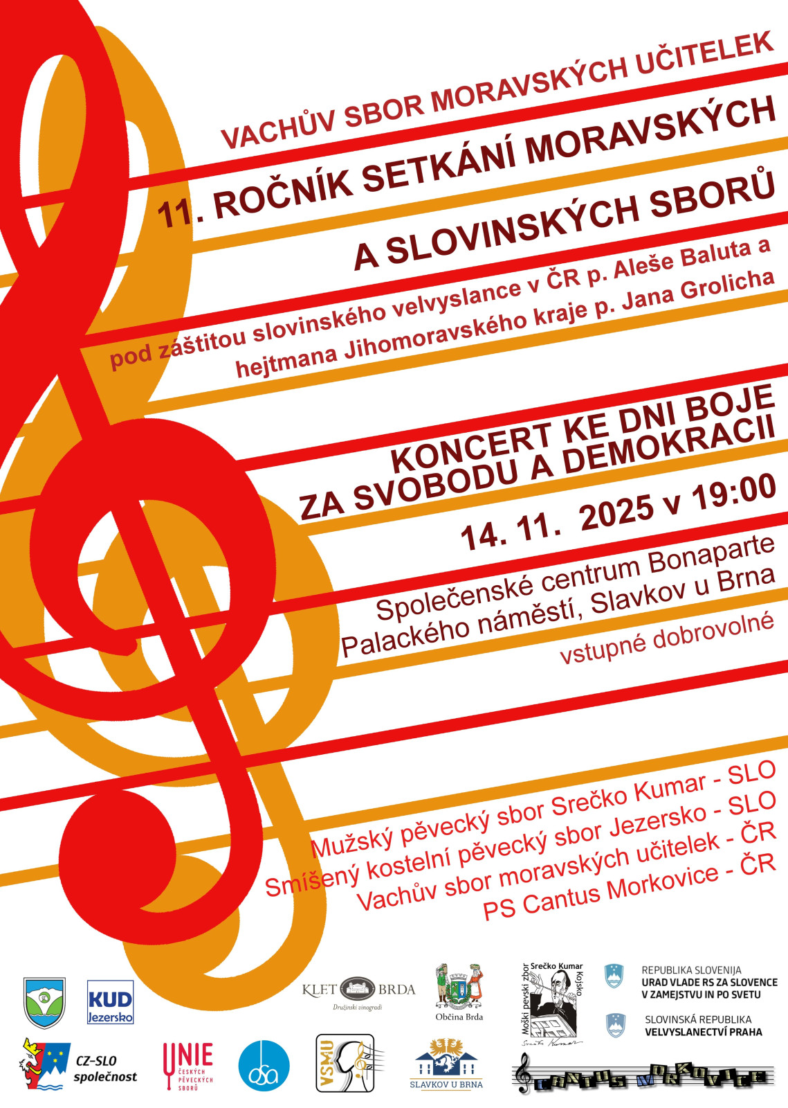 11. ročník setkání moravských a slovinských sborů